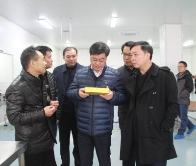 江西省檢察院黨組成員、副檢察長徐勝平一行來公司走訪調研