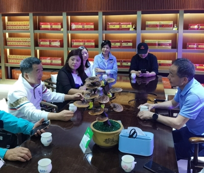 臺(tái)灣同鄉(xiāng)會(huì)和農(nóng)協(xié)蒞臨仙客來(lái)等地考察